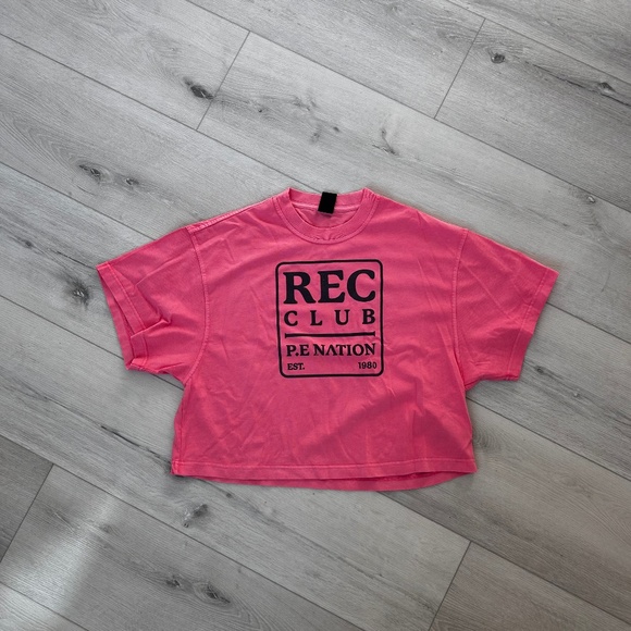 P.E NATION Rally Tee Pink Lemonade - Picture 1 of 3